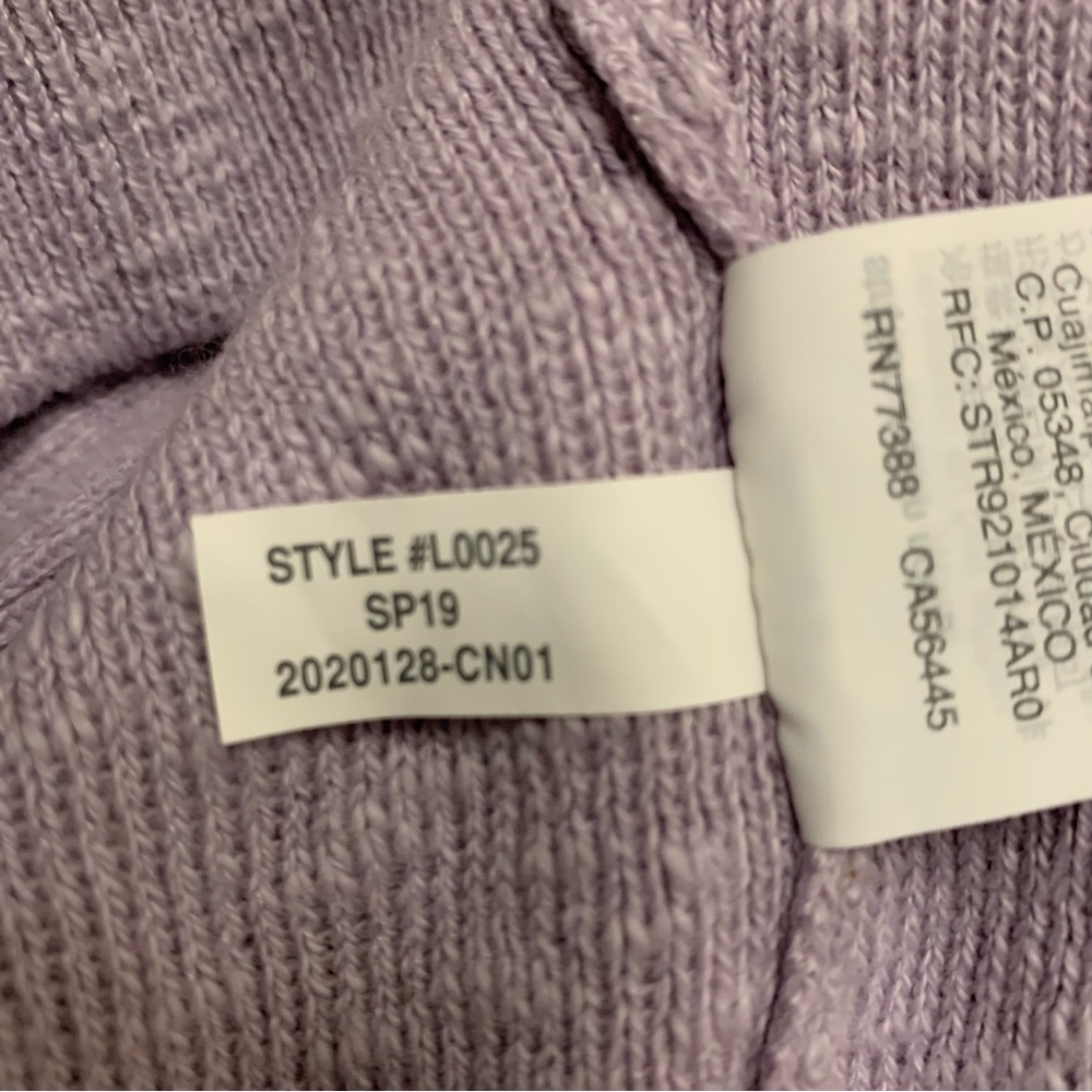Madewell Lavender Sweater - Picture 13 of 16